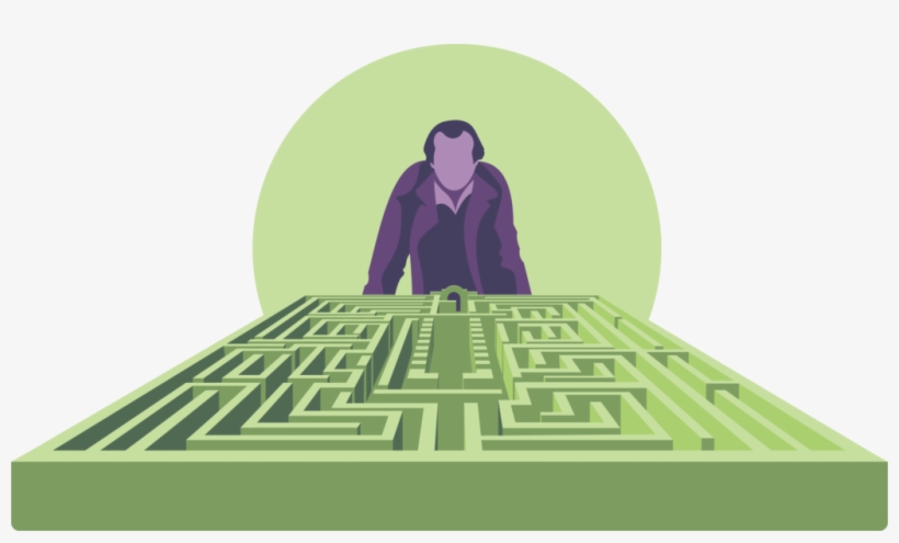 Jack Torrance And The Maze In 'the Shining', transparent png download