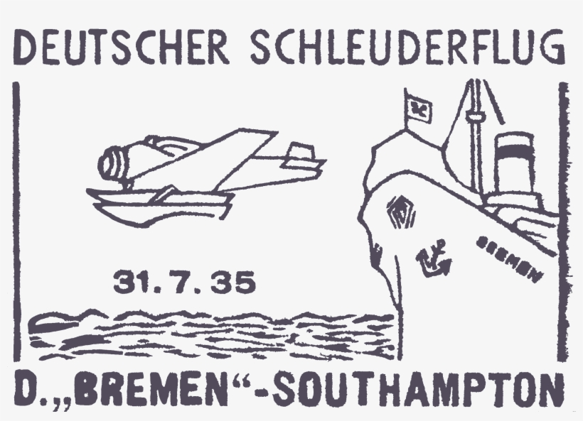 Bremen Flight Cachet, transparent png download