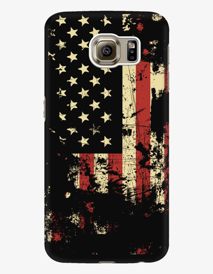 Distressed American Flag Galaxy S5, Galaxy S6, & Galaxy, transparent png download