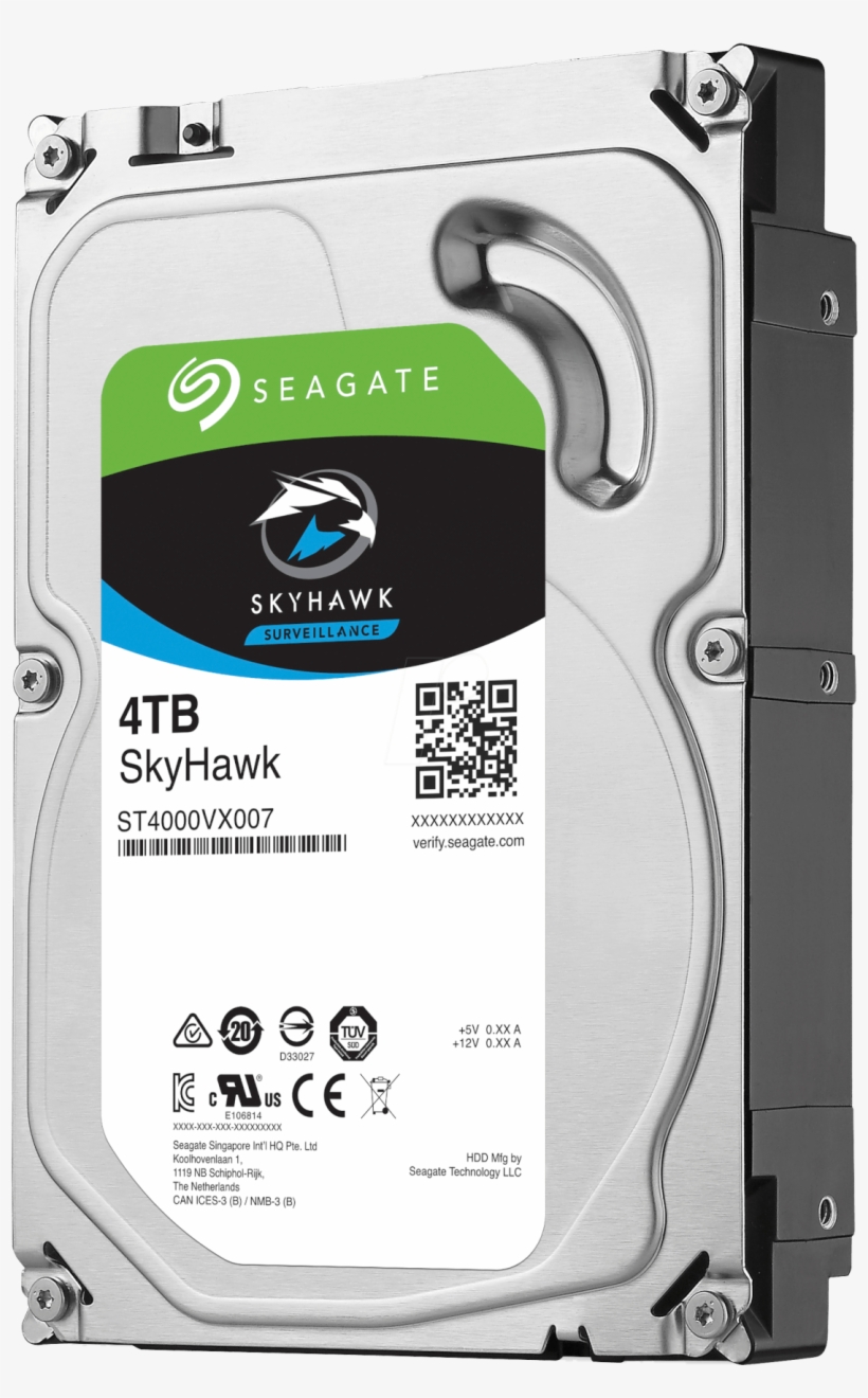 Nas Hard Drive, 2 Tb, Seagate Ironwolf Seagate St2000vn004, transparent png download