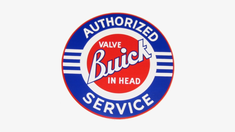 Buick Authorized Service Decal 5" - Old Buick Logo, transparent png download