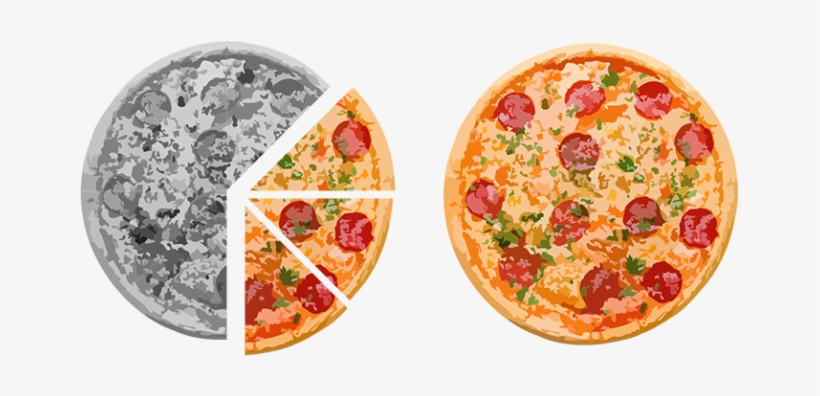 Vps And Dedicated Server Pizza - Pizza Hut Pizza Top View, transparent png download