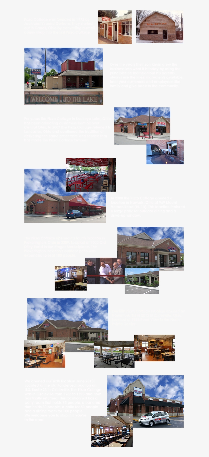 Our Story Wt 7 2013 - Pizza Cottage, transparent png download