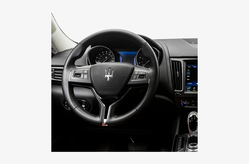 2018 Maserati Levante Dash Tysons Va - Steering Wheel, transparent png download