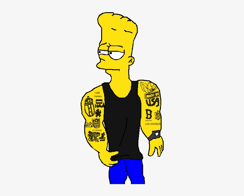 Bart Simpson - Art, transparent png download