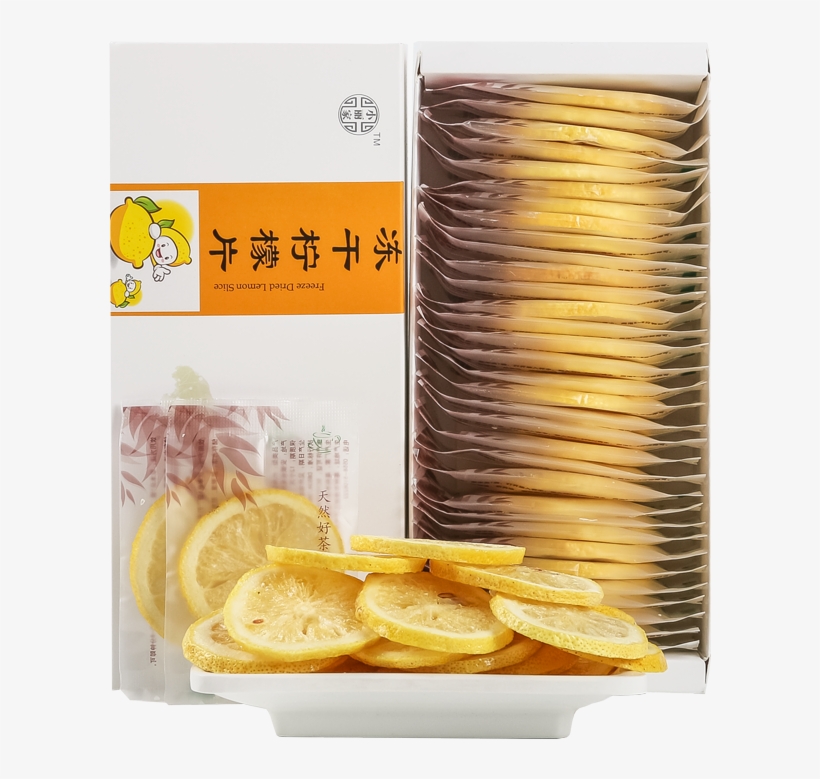 Freezedried Lemon Slices, Honey, Tea Bags, Dried Lemon Tea PNG Image