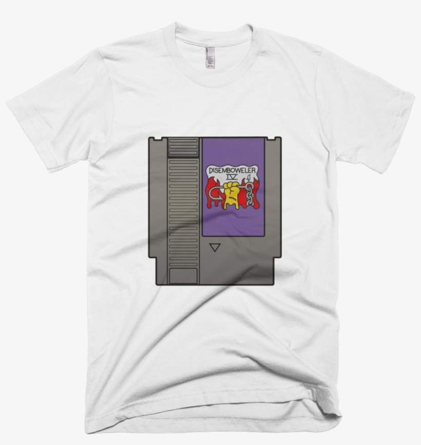 Disemboweler Iv Unisex The Simpsons Nes Cartridge Nintendo - Line Drawing T Shirt, transparent png download