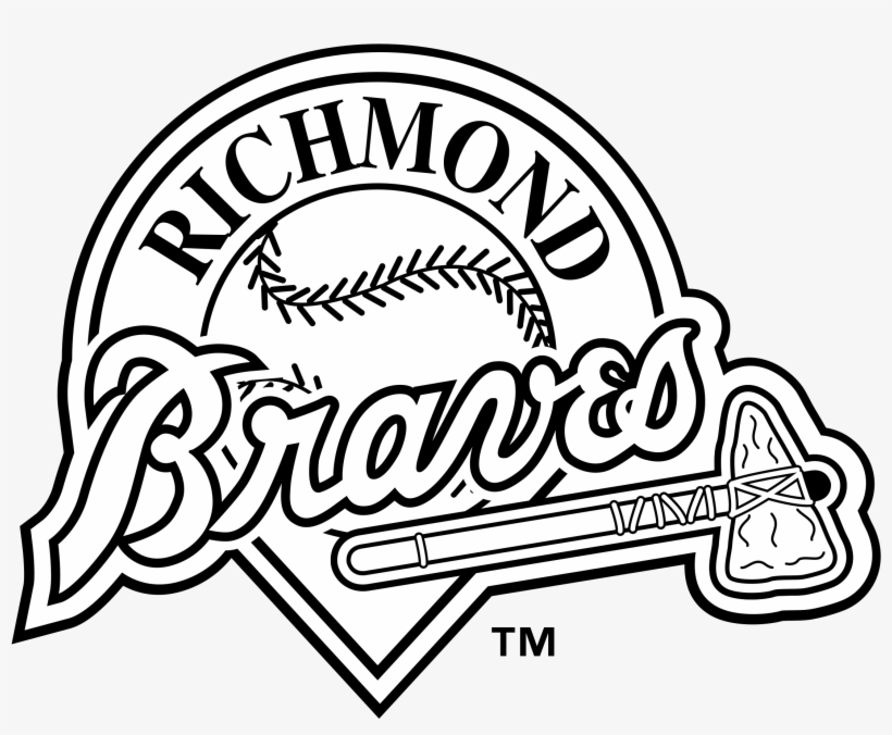 Richmond Braves Logo Png Transparent - Braves Logo Vector, transparent png download