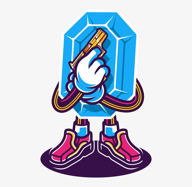 Used That Vector Artwork For Your Bussiness To Be Cool - Vector Art Behance Illustration, transparent png download