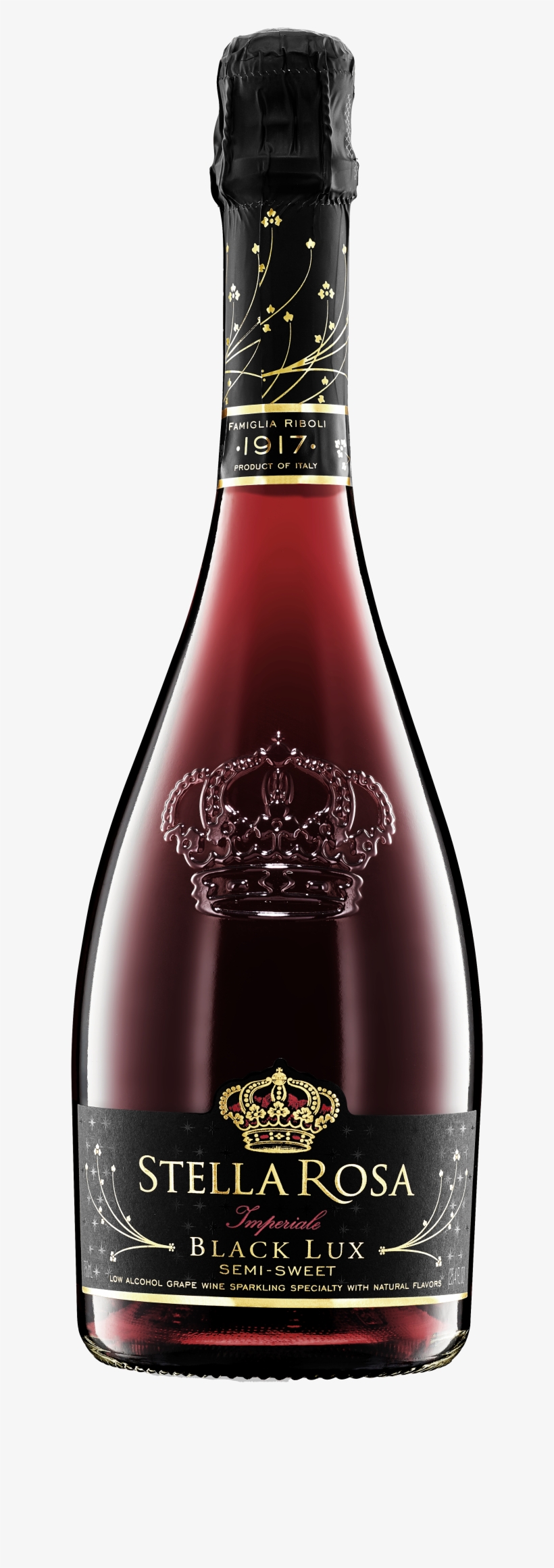 Bottle Shot - Stella Rosa Black Lux, transparent png download