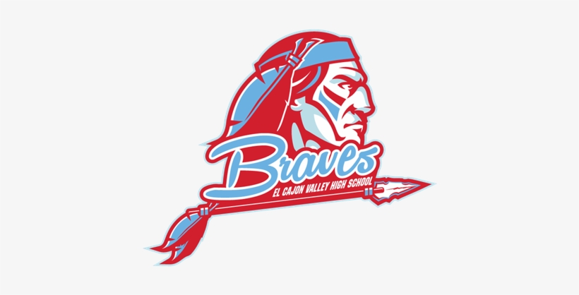 Braves Logo - El Cajon Valley High School Mascot, transparent png download