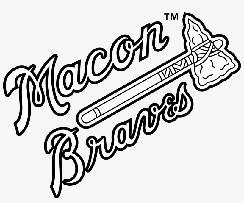 Macon Braves Logo Png Transparent - Navy And Red 20" Titanium Sports Necklace, transparent png download