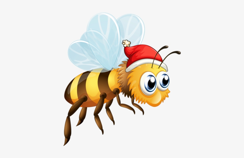 Bee Clipart, Bugs, Ladybugs, Butterflies, Happy Faces, - Bee Elves Christmas Oval Ornament, transparent png download