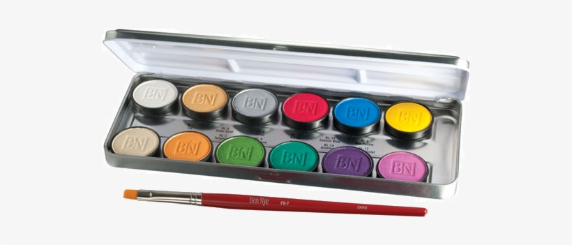 Ben Nye Lumiere Grande Colour Palette, 12 Colors, - Ben Nye 12 Color Palette, Lumiere Grande Colour, transparent png download