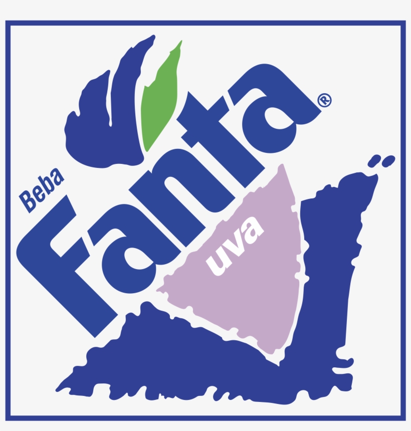 Fanta Uva Logo Png Transparent - Fanta Uva Logo, transparent png download