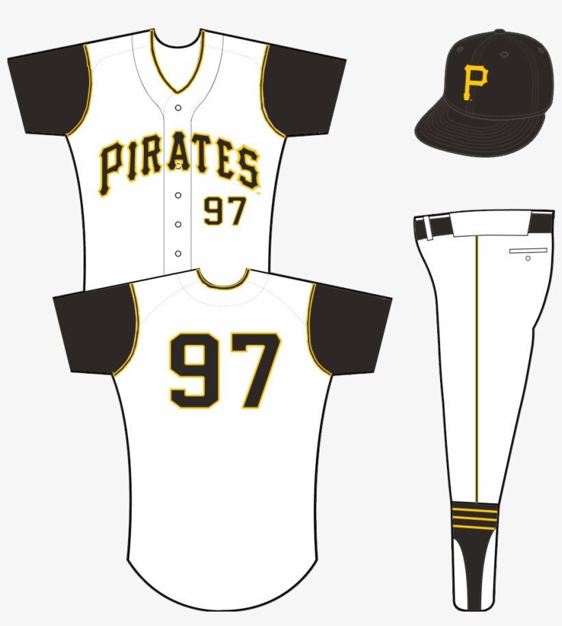 Pittsburgh Pirates - Pirates Home Uniform, transparent png download