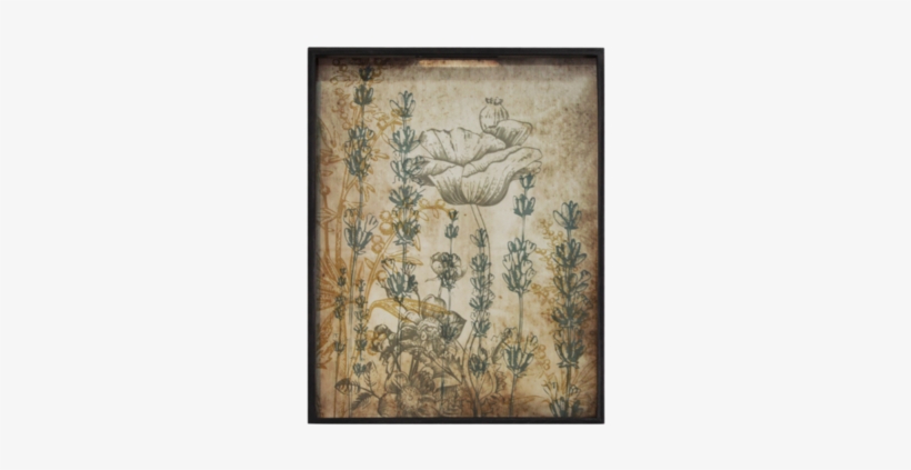 Previous - Notre Monde Wildflowers Rectangular Tray, transparent png download