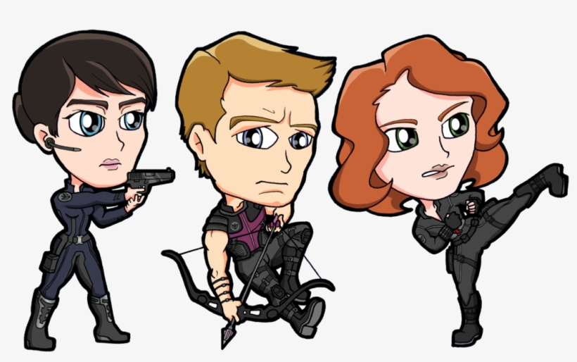 Black Widow Clipart Comic 2014 - Black Widow Agent Hill, transparent png download
