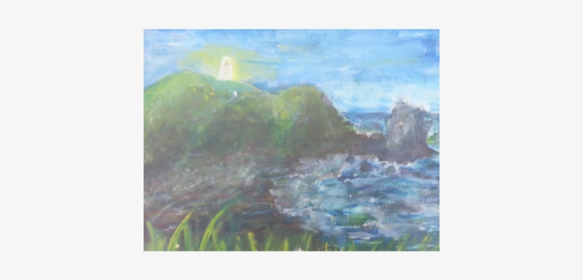 Is Being Attacked By A Oversized Black Widow - Painting, transparent png download