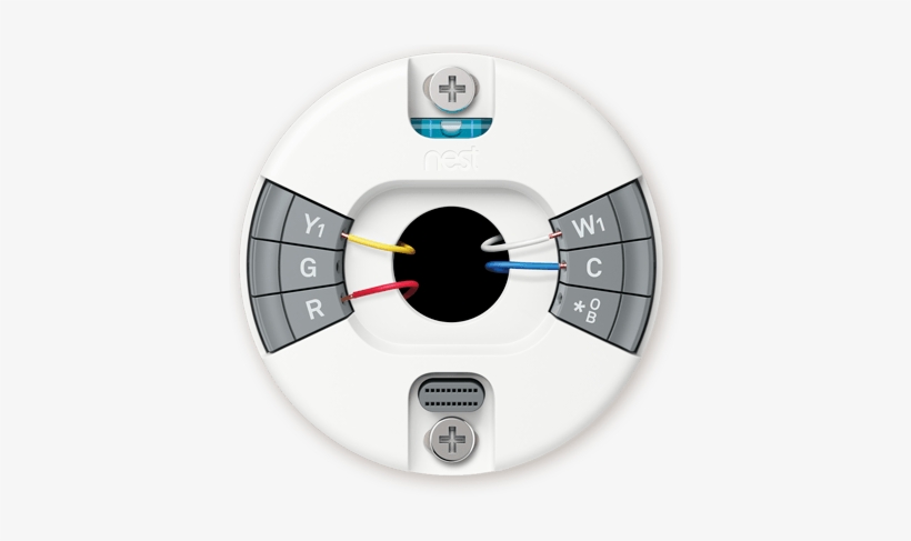 Nest Thermostat E White - Nest E Thermostat Installation, transparent png download