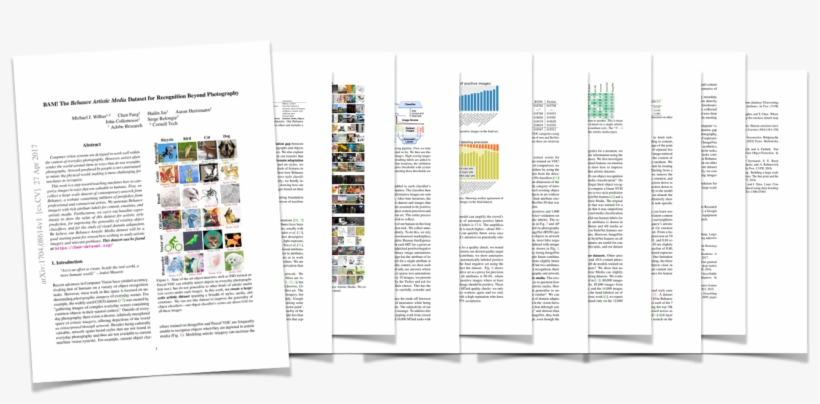 The Behance Artistic Media Dataset For Recognition - Display Advertising, transparent png download