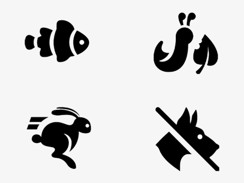 Flat Animal Icon - Minnow Sports Soccer Shin Guards, transparent png download