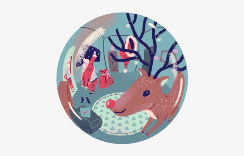 K - Reindeer, transparent png download