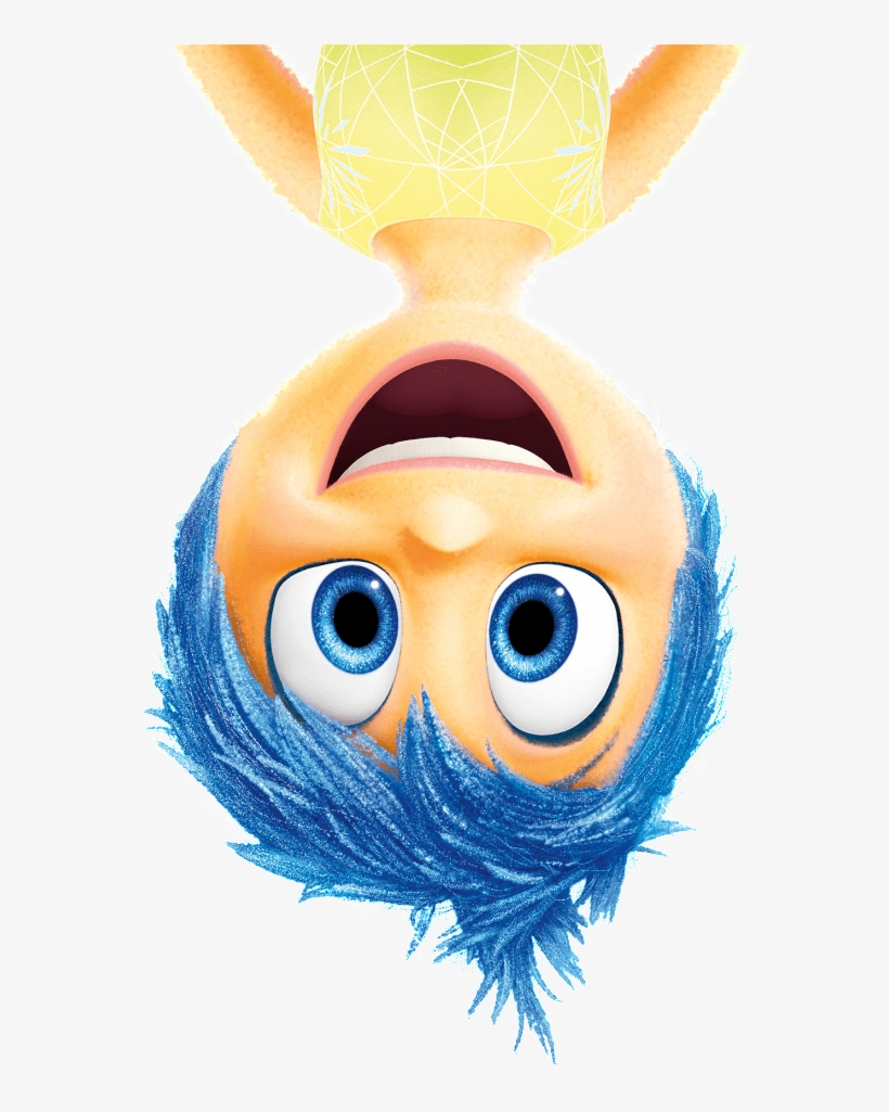 Joy Upside Down - Inside Out Joy Clipart, transparent png download