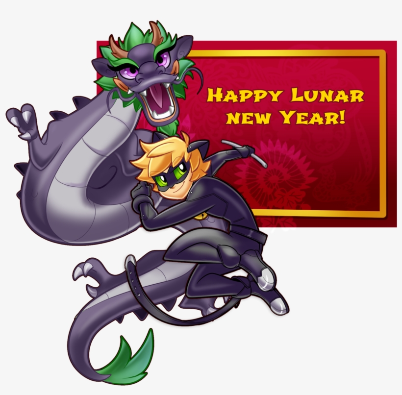 Cat Noir Lunar New Year Miraculous Tales Of Ladybug Cat