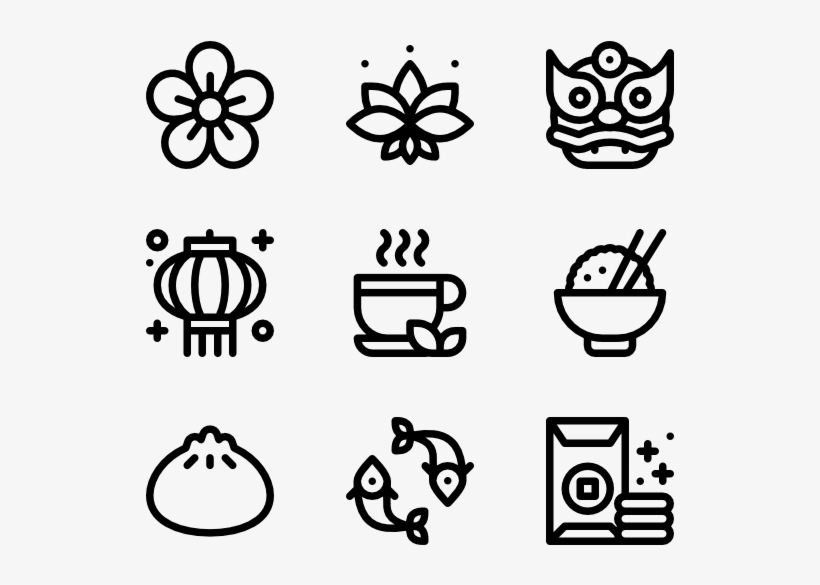 Chinese Year 40 Icons - Driving Icons, transparent png download