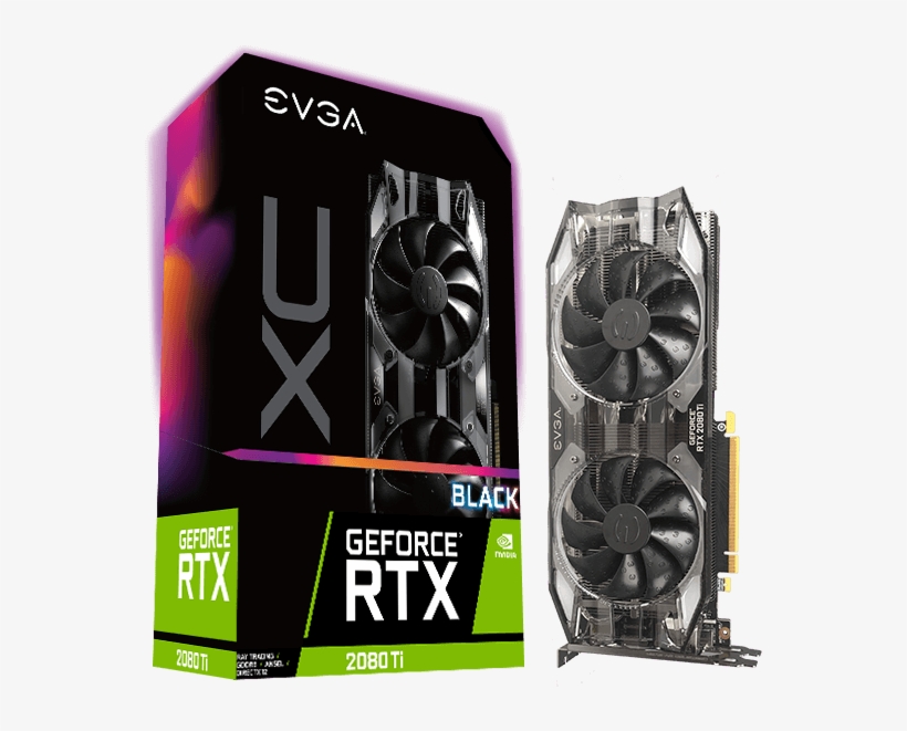 11g P4 2282 Kr - Evga Geforce Rtx 2080 Xc Gaming, transparent png download
