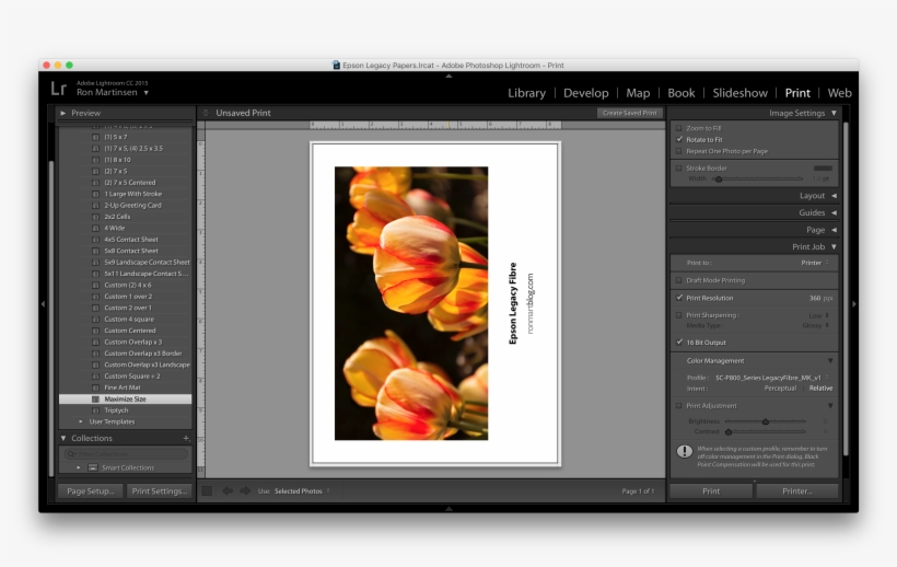 Using An Icc Profile In Lightroom Operating System PNG Image