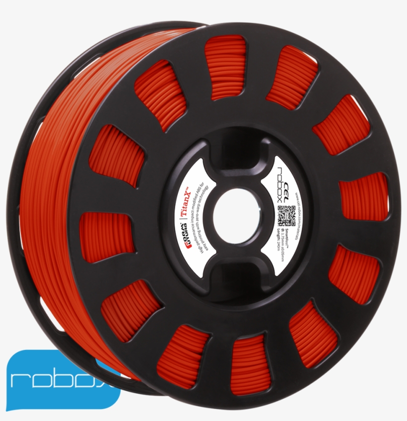 Rbx Abs Ffrd1 - Cel Robox Petg Hdglass Bronze Filament On Smartreel, transparent png download