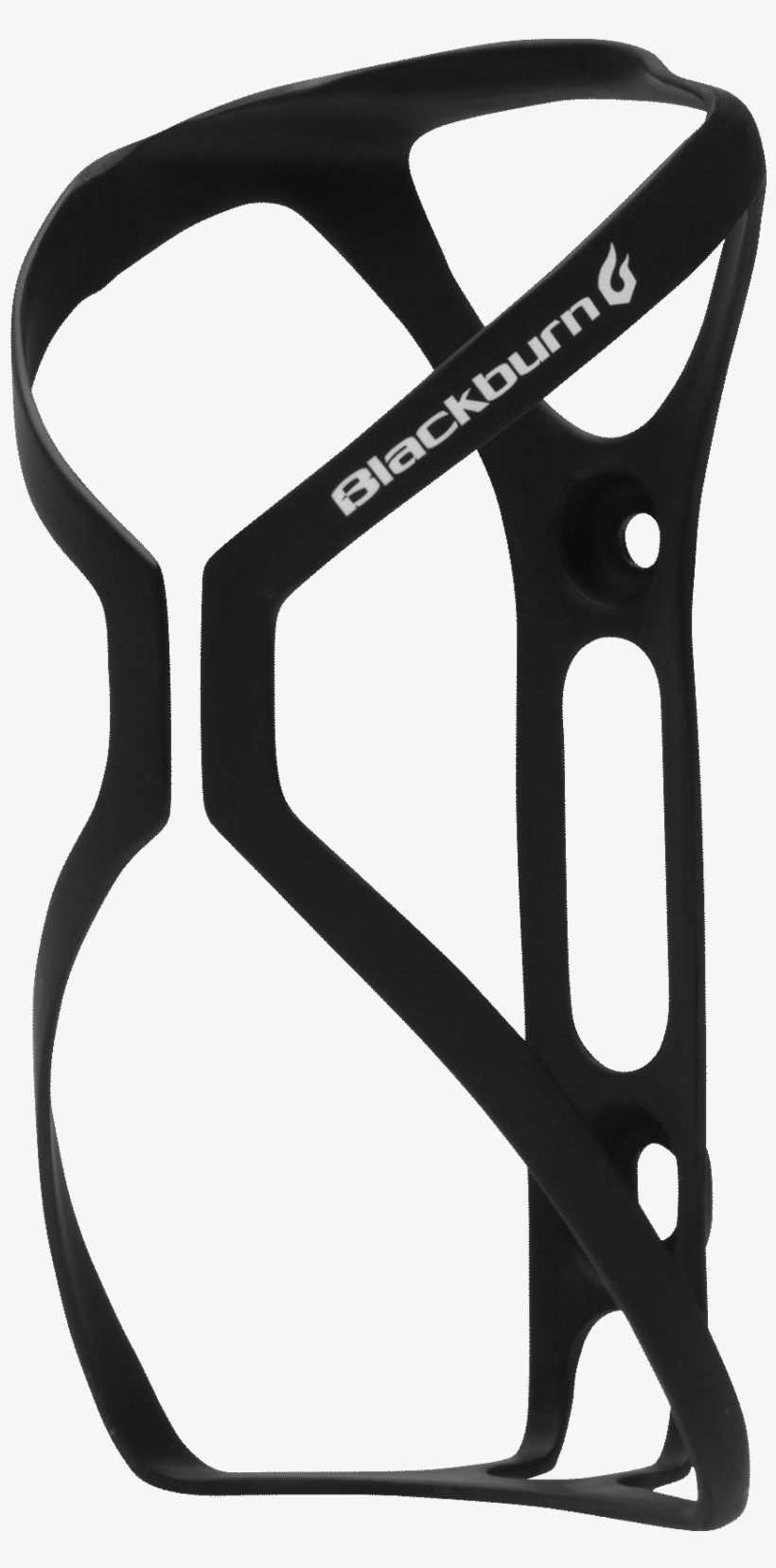 Blackburn Carbon Road Cage - Blackburn Cinch Carbon Fiber Cage Gloss Black, transparent png download
