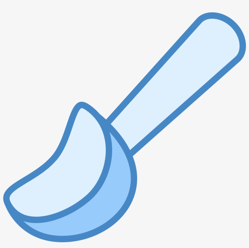 Ice Cream Scoop Clipart - Ice Cream Scooper Clipart, transparent png download