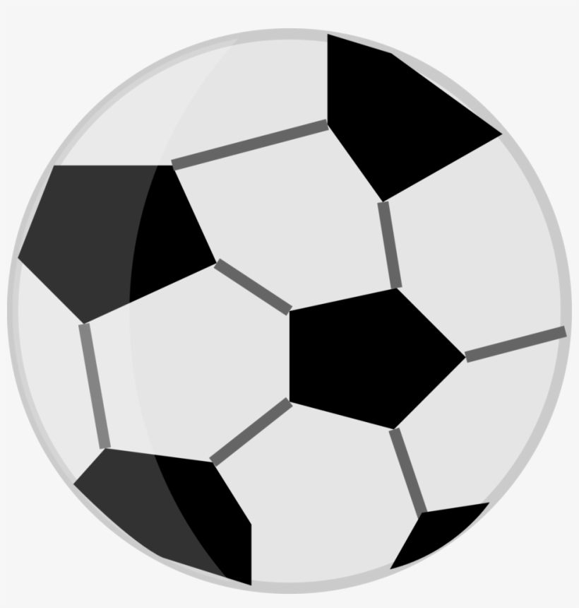 Public Domain Clip Art Image - Soccer Ball With No White Background, transparent png download