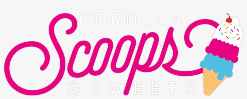 Corolla Scoops And Sweets Large Logo - Scoops Ice Cream Logo, transparent png download