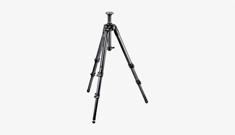 Manfrotto 057 Carbon Fibre 3-section Tripod, transparent png download