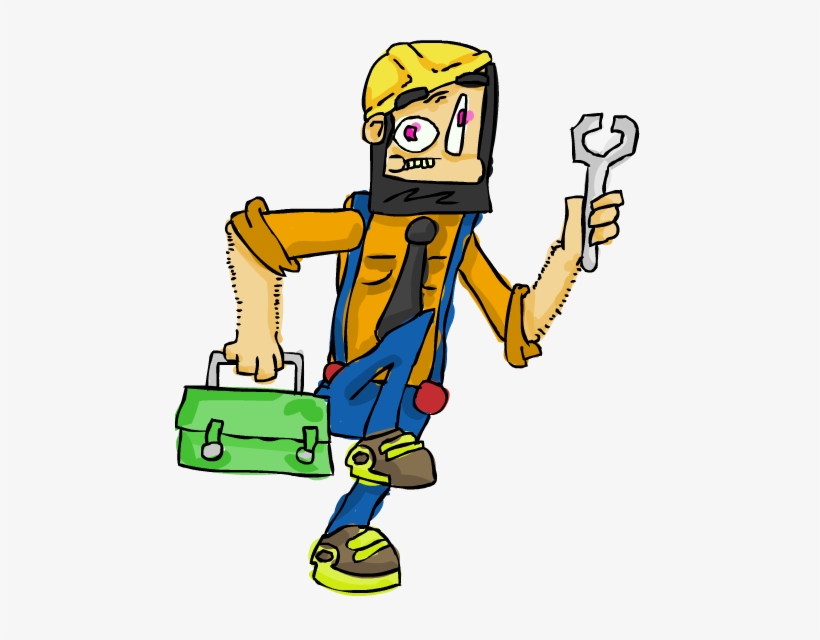 Construction Worker - Cartoon, transparent png download
