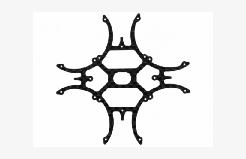 Cnc 3k Pure Carbon Fiber Main Frame - Rakon Rakonheli Cnc 3k Pure Carbon Fiber Main Frame, transparent png download
