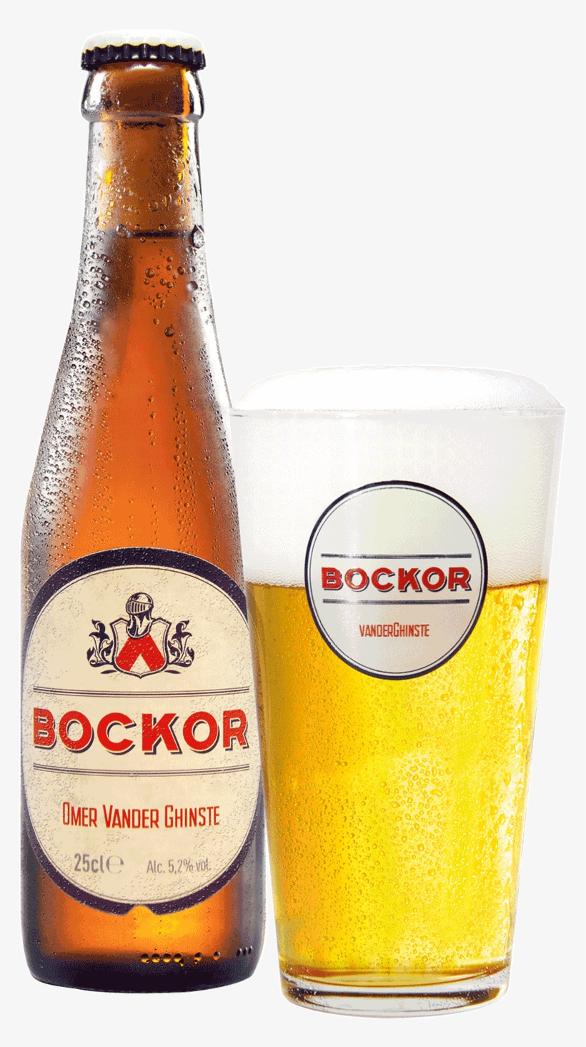 Bockor Pils Cleaned Packshot - Glass Bottle, transparent png download