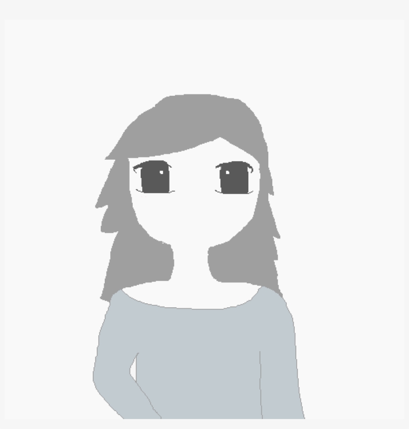 Simple Girl Sketch Png Image Transparent Png Free Download