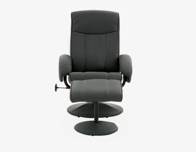 Image For Grey Reclining And Swivelling Armchair With, transparent png download