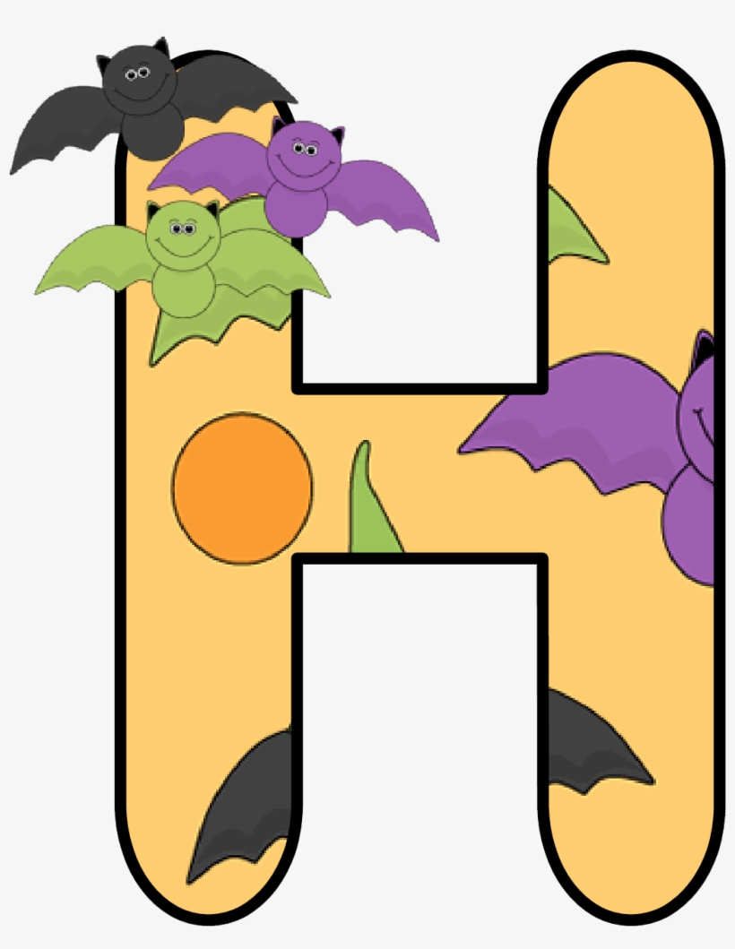 Ch B *✿* Alfabeto Murcielago De Kid Sparkz Halloween, transparent png download