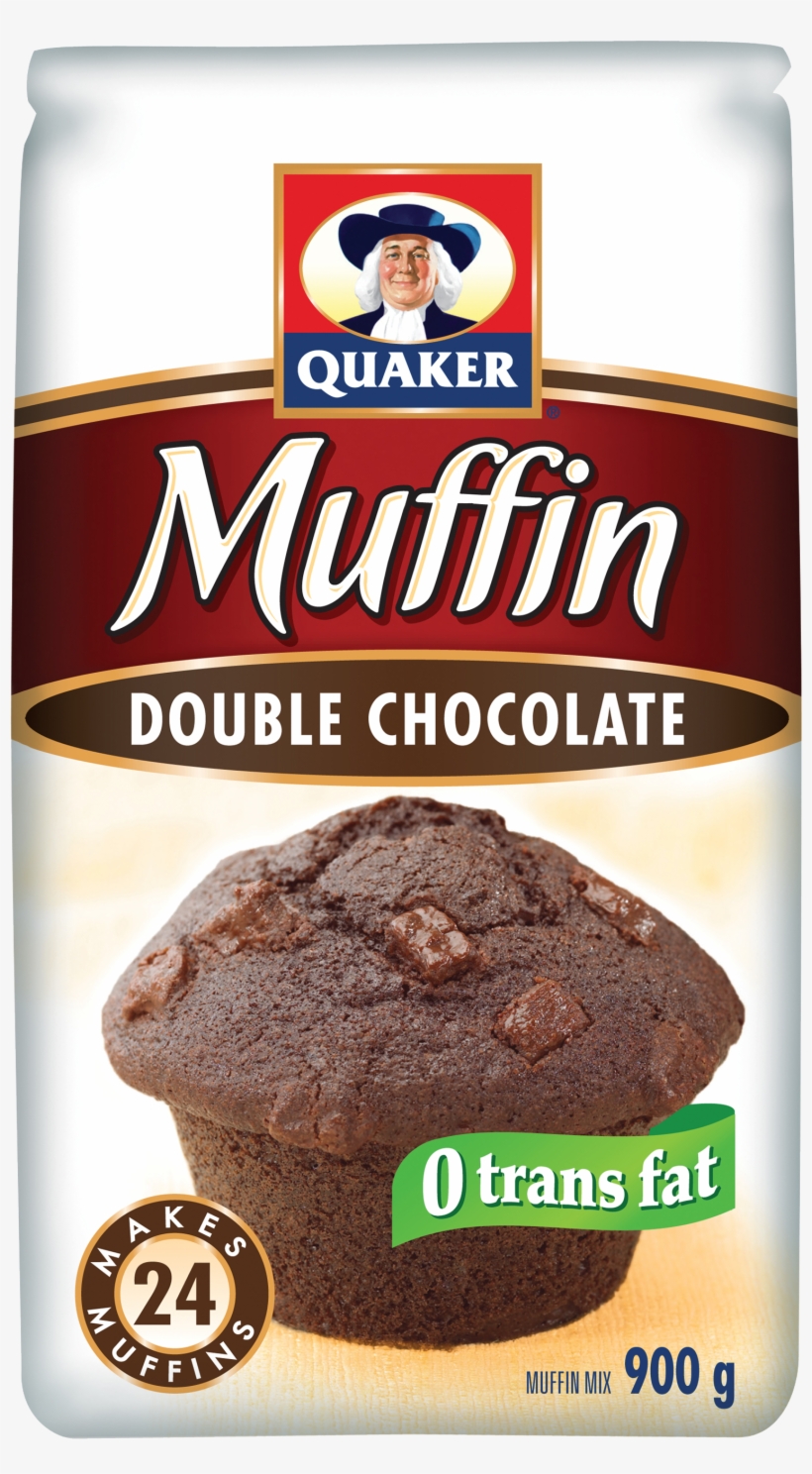 Quaker® Double Chocolate Muffin Mix, transparent png download