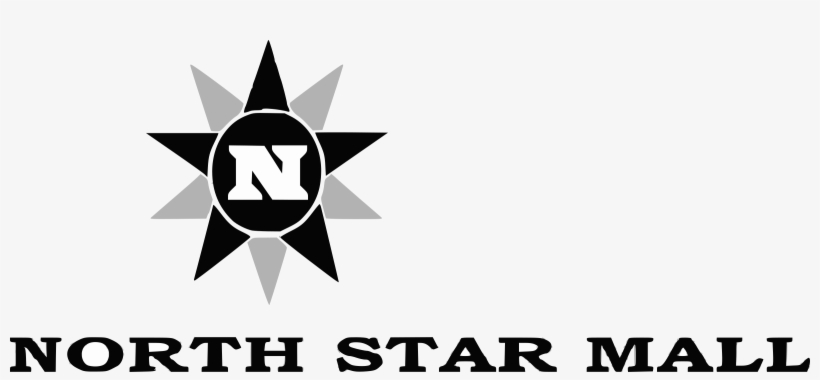 North Star Mall Retro Logo Png Transparent, transparent png download