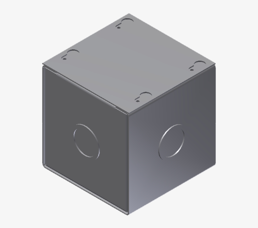 Caja Registro 4" X 4" X 4" Nema, transparent png download