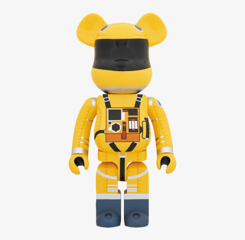 A Space Odyssey Figure Bearbrick Space Suit Yellow, transparent png download
