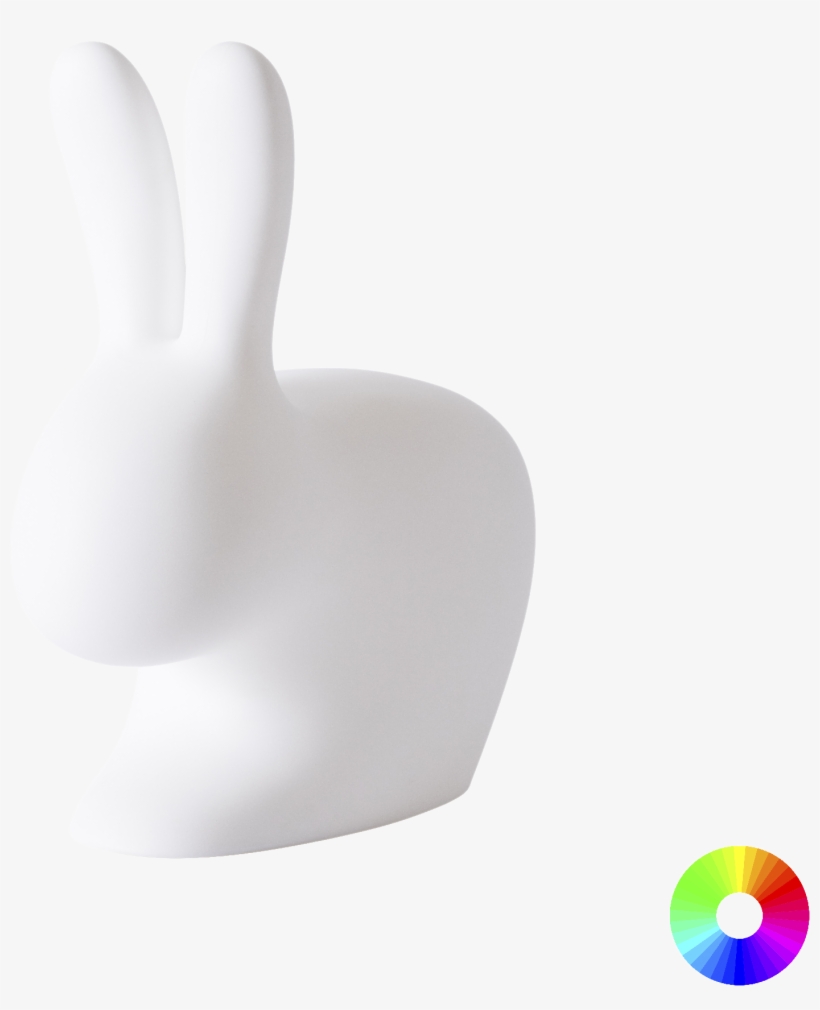 01 Qeeboo Rabbit Lamp Outdoor Led By Stefano, transparent png download
