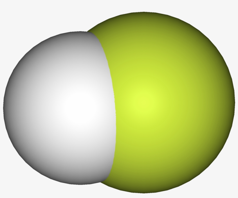 Hydrogen Fluoride 3d Vdw, transparent png download